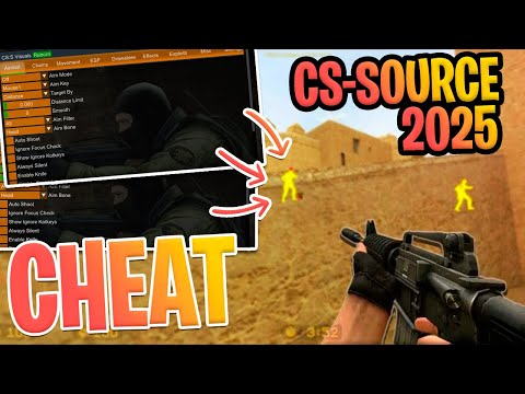 NEW🚀 [Hack Mod Menu] CSSV Counter-Strike: Source STEAM | WALLHACK✨ | +VAC BYPASS 2025🔑