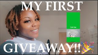 MY VERY FIRST GIVEAWAY! 🎊🎉