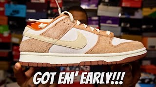 EARLY LOOK NIKE DUNK LOW MEDIUM CURRY REVIEW