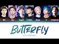 BTS - Butterfly (방탄소년단 - Butterfly) [Color Coded Lyrics/Han/Rom/Eng/가사]