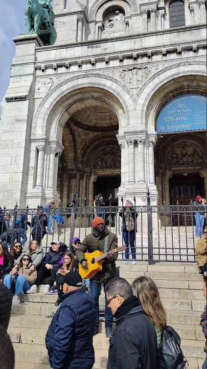 🇫🇷 📹 [4K] Montmartre Sacré-Coeur Despacito #parisian #paris4k #sacrecoeur #viral