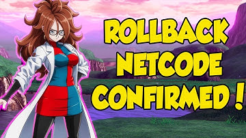 ROLLBACK NETCODE UPDATE CONFRIMED FOR DRAGON BALL FIGHTERZ!