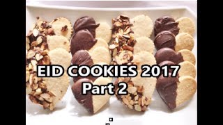 EID COOKIES - 3 INGREDIENTS ONLY! - Part 2 - Eid cookies 2017 - Dunyas Kitchen screenshot 4