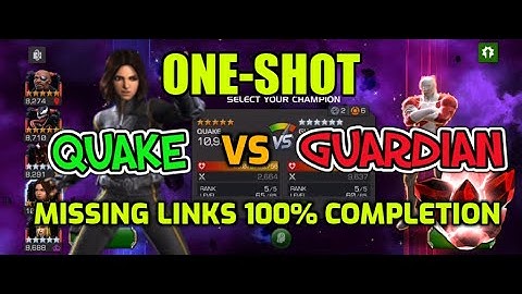 QUAKE ONE-SHOT UNCOLLECTED GUARDIAN | Missing Links 100% Exploration | Final Boss Fight!!!