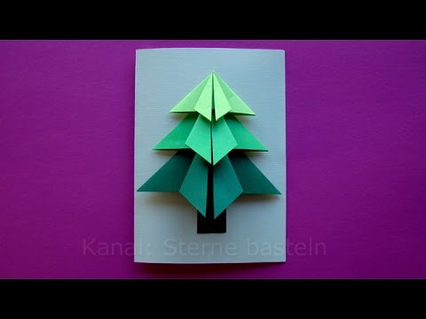 Weihnachtskarten basteln - Weihnachtsgeschenke selber machen - Weihnachten  basteln - YouTube