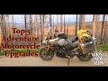 Top 5 Adventure Motorcycle Upgrades: Suzuki Vstrom 1000