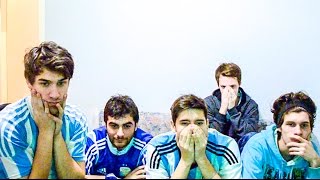 Argentina 0 (1) Chile 0 (4) | Final | Copa América 2015 | REACTIONS OF FRIENDS