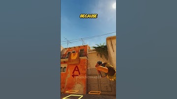 NIEUWE WINDOW SMOKE LINEUP OP MIRAGE #shorts #cs2