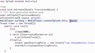 Android Application Development Tutorial   17   Adding Music with MediaPlayer