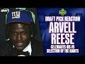 Arvell Reese talks about being an ‘impact player’ for the Giants
