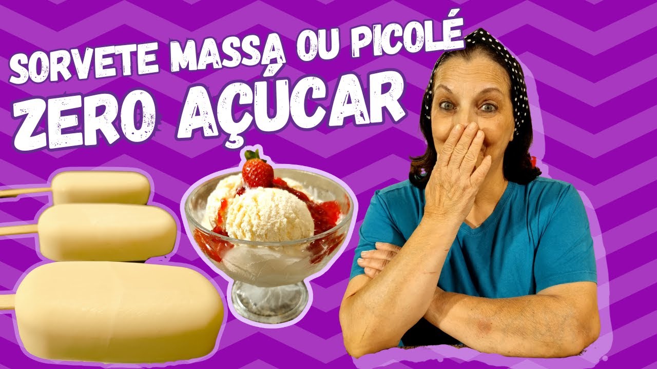 VOU TE CONTAR O SEGREDO DO SORVETE DE CREME DIET PERFEITO!
