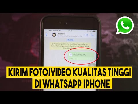 Video: Bagaimanakah saya boleh menghantar foto dari iPad saya ke WhatsApp?