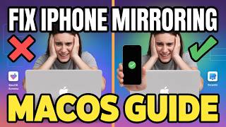 iPhone Mirroring Not Working on Mac? Fix That Work