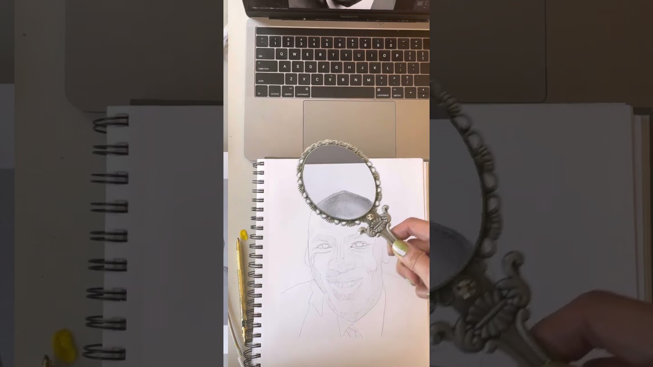 Vintage Hand Mirror (special effects)