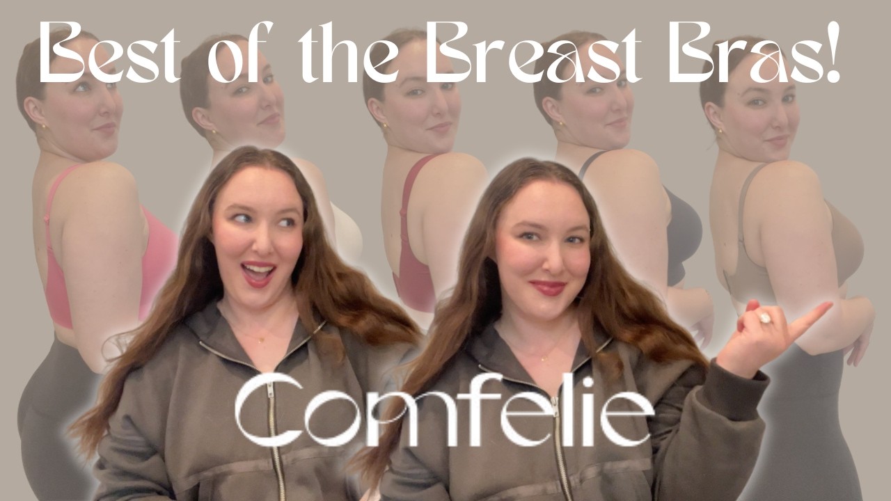 SUPPORTIVE AND COMFORTABLE?! | Comfelie Bra Haul & Review
