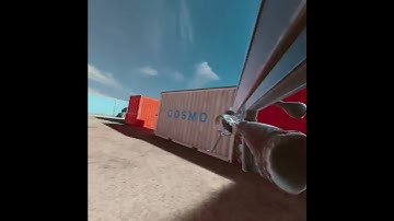 360 no scope! #youtubeshorts #vr #pavlovshack #pavlov #gaming #trickshots #360noscope