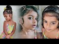 3 Cute Hairstyle for kids | Short hair | Maxi Dress