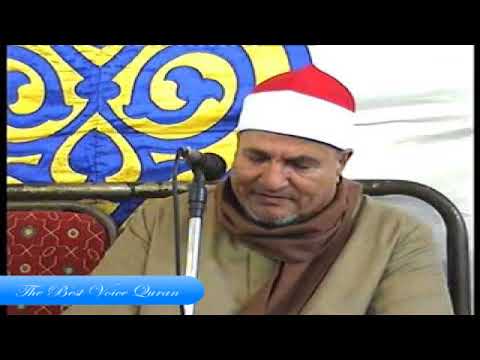 الشيخ محمد عبدالوهاب الطنطاوى وتلاوة رااااائعة من سورة الأنعام 2004 HD
