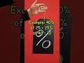 Percent Trick — A% of B = B% of A  #MathTrick