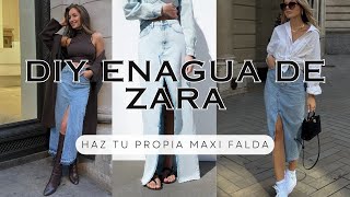 DIY HAZ MAXI FALDA A PARTIR DE UN PANTALON