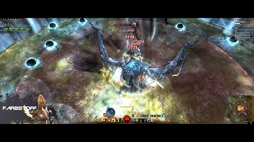 Gw2 - 5-man Gorseval Record - Ele POV [4:31min - 2:29min left]