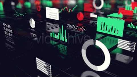 Data - Graphics And Numbers - Motion Graphics Clips