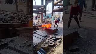 Satisfying Forging Hot Iron #forging