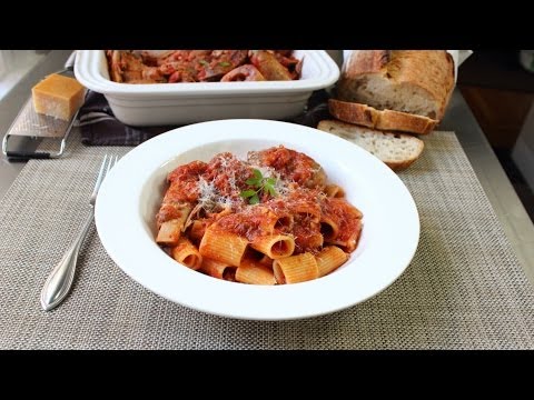 Meat Sauce Recipe - Pasta Sauce - Sunday Sauce - Red Sauce