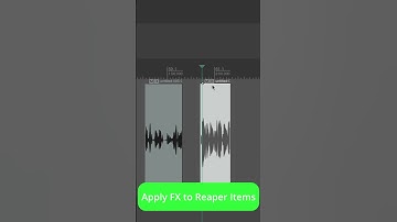 Apply plugin effects in Reaper to individual items in the timeline, fast and furious way to FX items