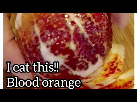 ASMR Blood orange||First time ko natikman #cuttingskills #video #viral #youtube