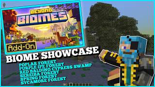 Sycamore &amp; Sereiba Forest ¦ Beyond Biomes Add On ¦ Biome Showcase ¦ Minecraft Bedrock ¦ Daz Man