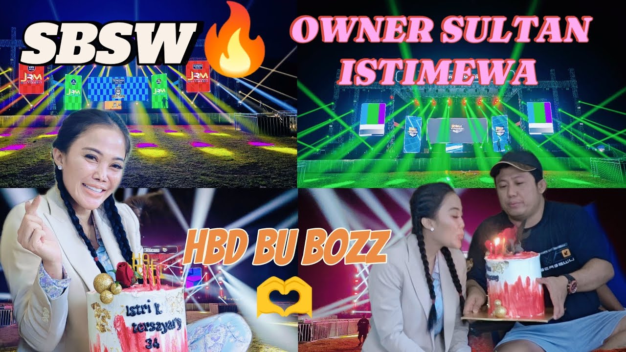 EVENTS SUMBERSEWU ISTIMEWA💯 DI BARENGI KEJUTAN ULTAH SANG OWNER SULTAN PRODUCTION 😍