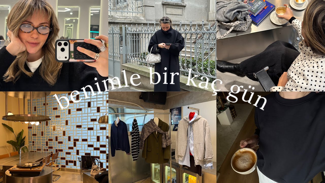 BENİMLE BİR KAÇ GÜN | etkinlik, kahve dateleri, saç kesimi, ev işleri