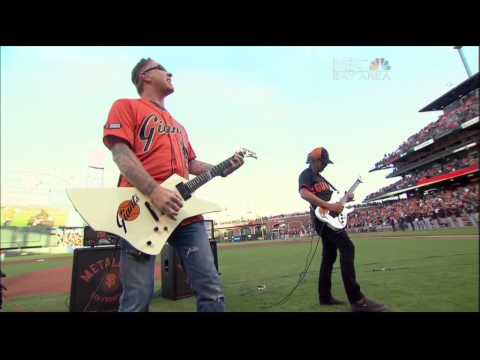 Batting Practice With METALLICA At San Francisco's AT&T Park (Video) 