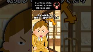 うちの学校では入学時に純金の制服・鎧・普通の制服のいずれかを選ぶ