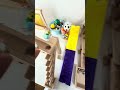 Marble Run⭐︎Let's race with colorful balls! 1 #marble #marblerun #ball