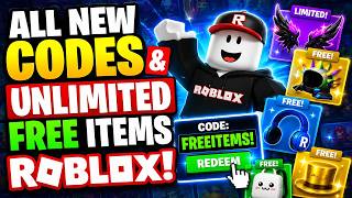 ALL NEW CODES & Unlimited FREE Items in ROBLOX! 😱 (FREE SKINS)