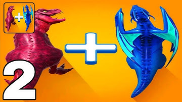 Merge Monster Dinosaur Fusion Walkthrough Gameplay (Android,iOS) Part 2