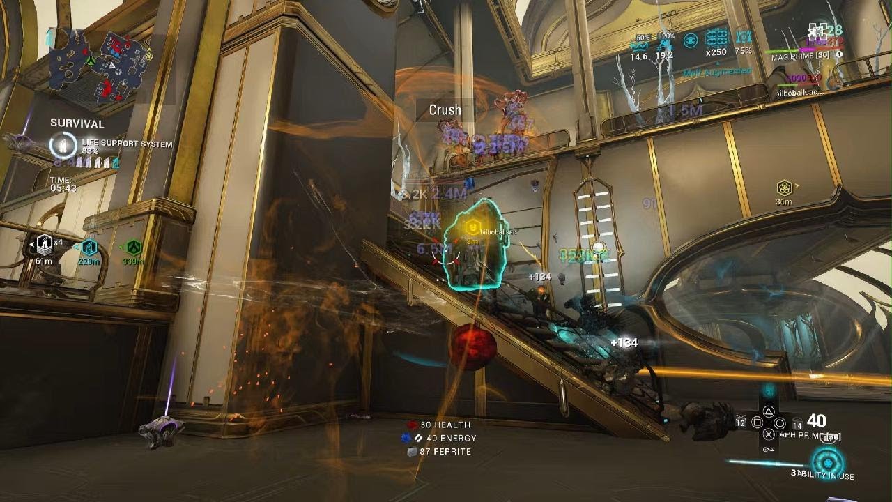 Warframe the Mag build that feels like cheating