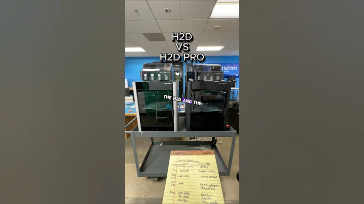 H2D Pro vs H2D #spaghettioverdrive #3dprinting #h2d
