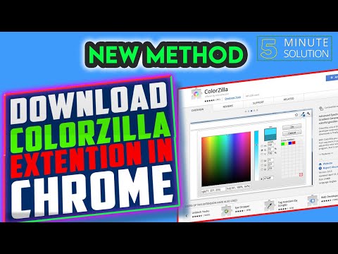 Color Picker Extension For Chrome 2024 | Colorzilla