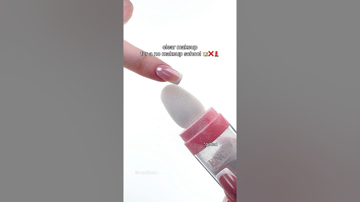 Clear makeup for no makeup school 🤍❌🏫💄 #makeup #clear #makeupproducts #makeupswatches #fyp