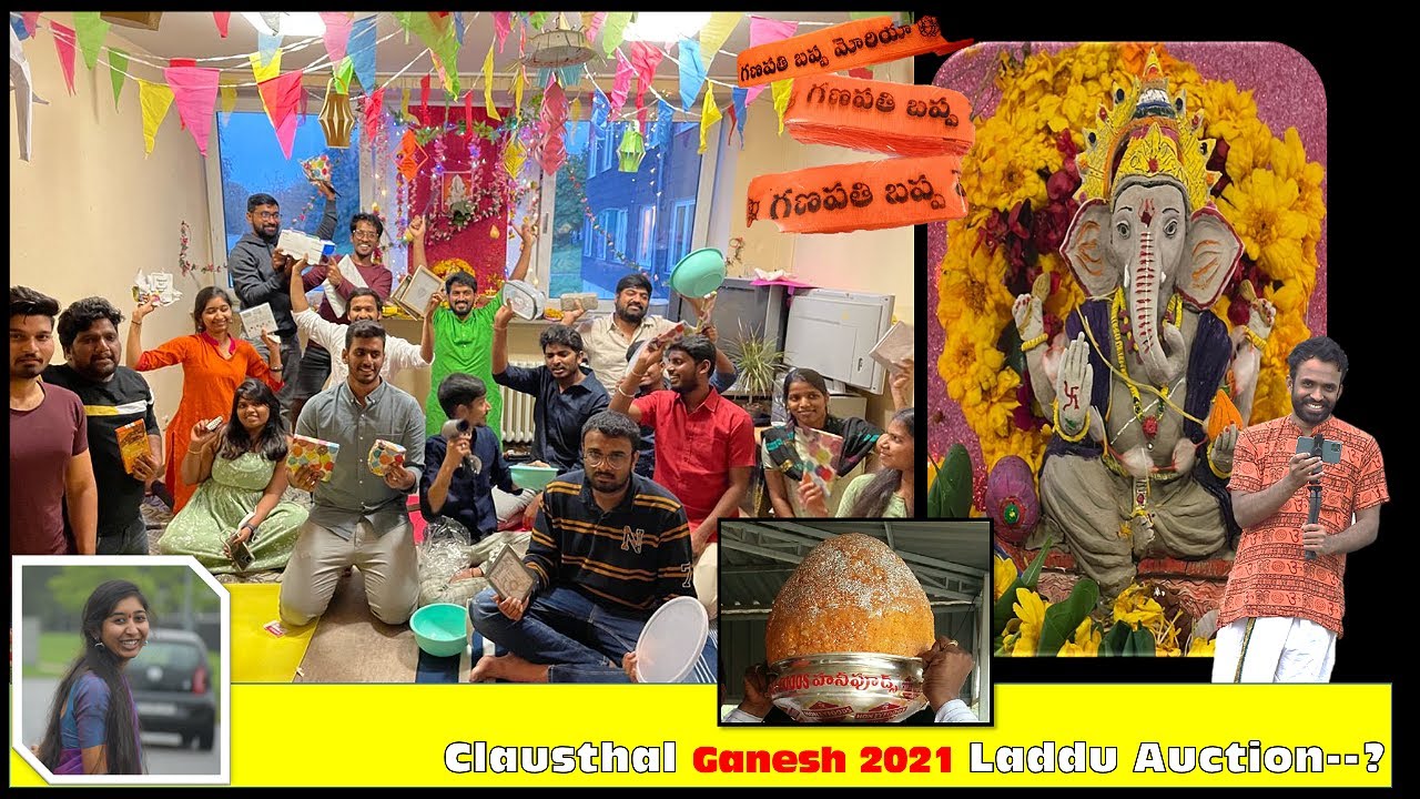 Behind The Scenes of Megafestivals: Ganpati | Celebrations in Clausthal(Germany) | Laddu Auction