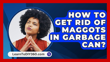How To Get Rid Of Maggots In Garbage Can? - LearnToDIY360.com