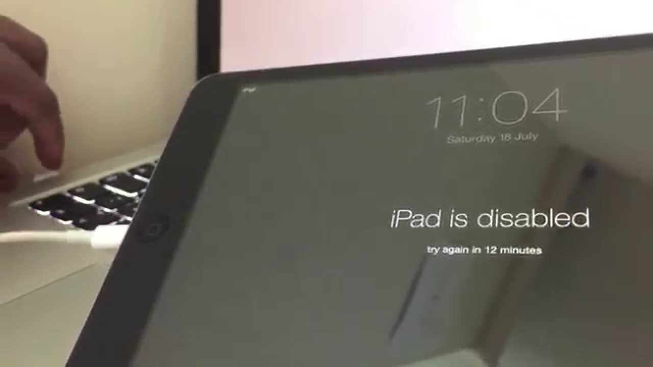 hard reset ipad without password