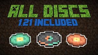 All Minecraft Music Discs Including 1.21