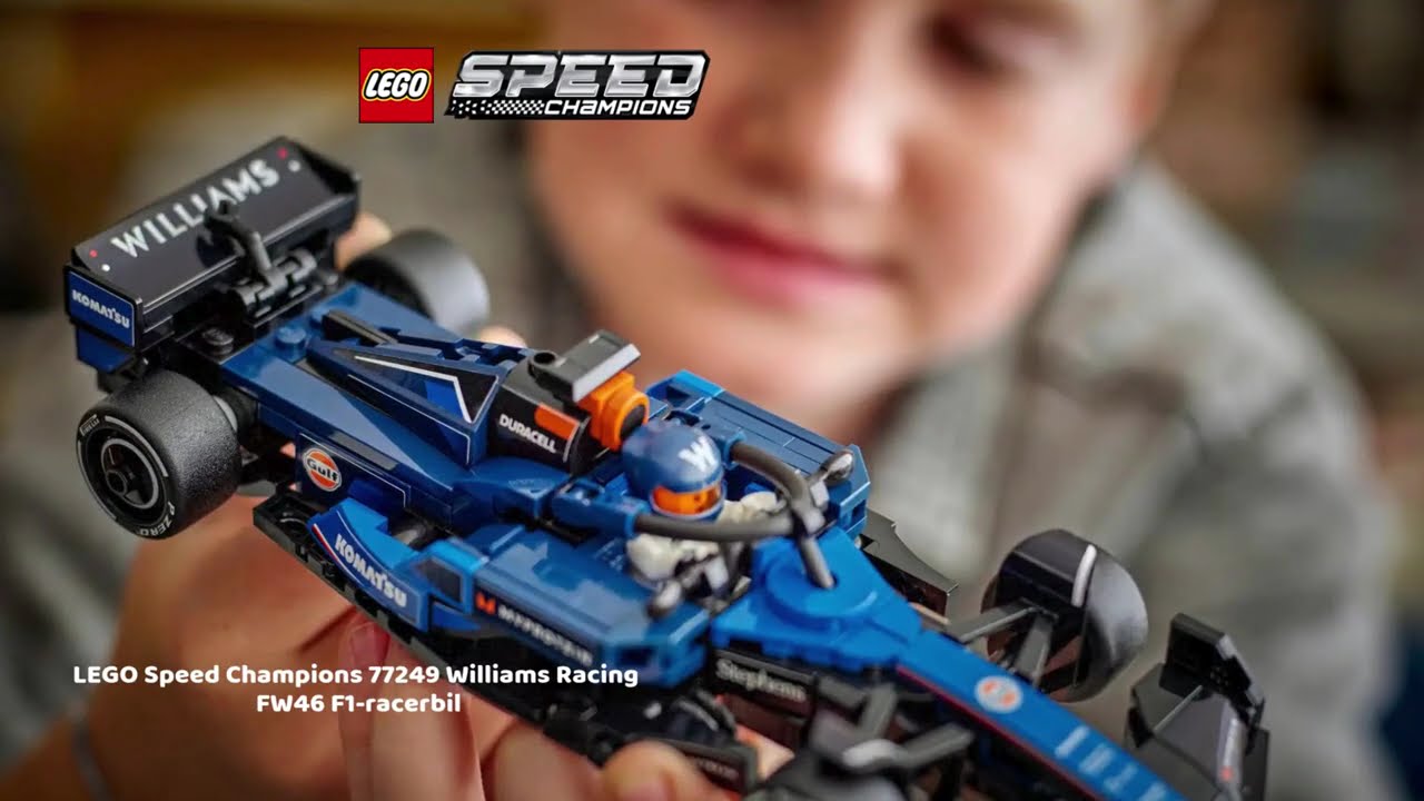 LEGO® Speed ​​Champions 77249 Williams Racing FW46 F1-racerbil-settet!