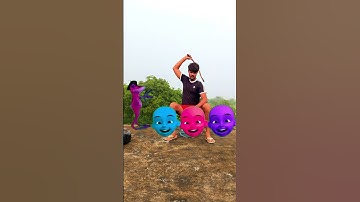 Frog Joker Gorilla and Red Dame, VfxMagic Video |#youtubeshortsmagicshots#vfxshorts #funny#comedy