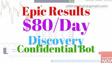 Binary.com Bot - Smart FX Binary bot | Old Proven Discovery Bot With Epic Results Live