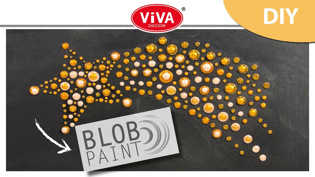 DIY: Christmas star with Blob paint